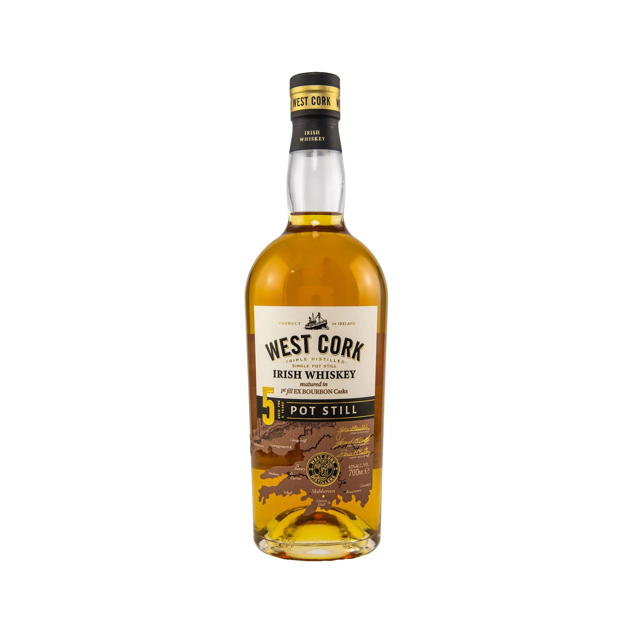 West Cork 5 Jahre Pot Still Whiskey