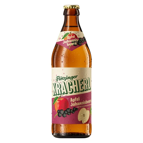 Flötzinger Kracherl Johannisbeer-Apfel 20x0,50L