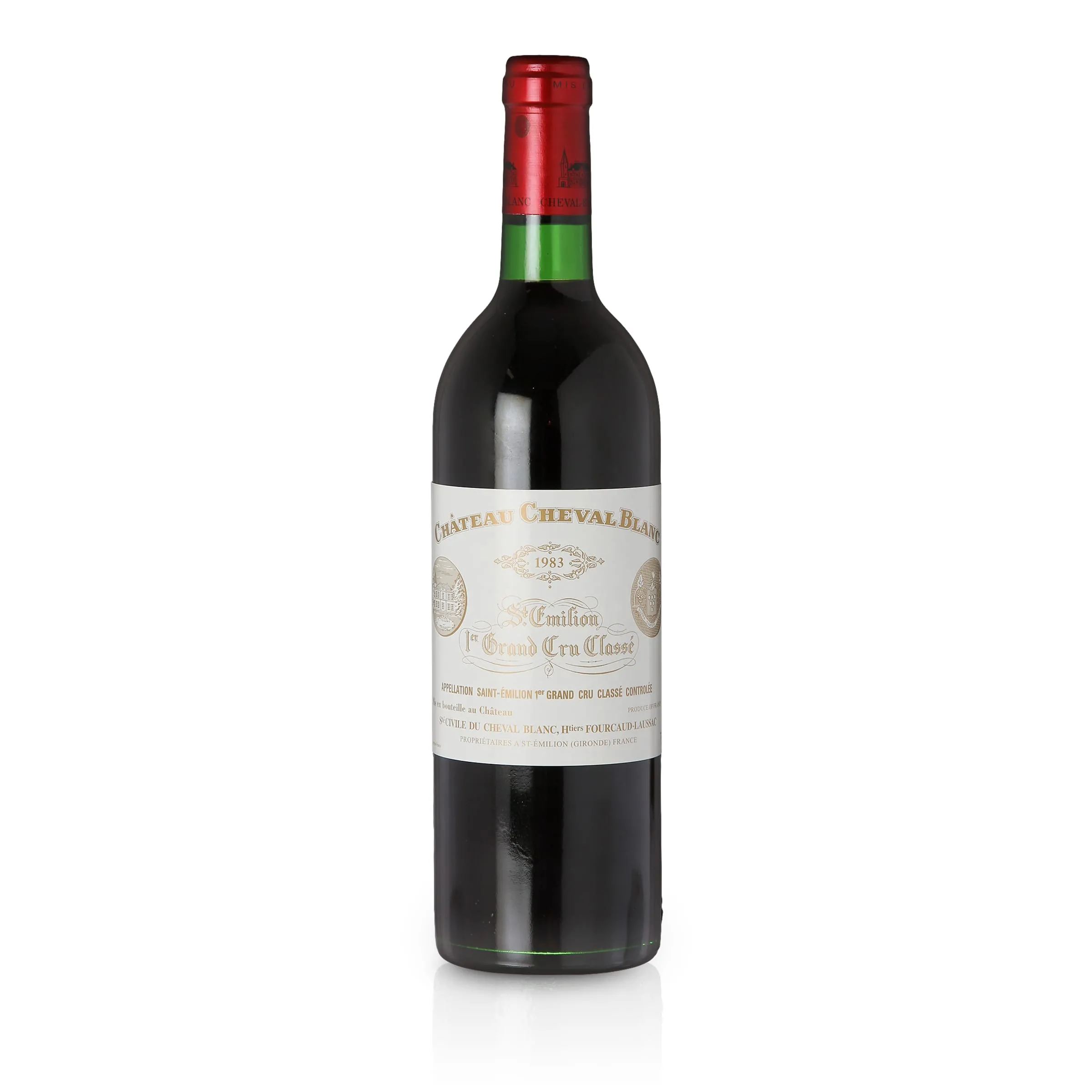 1983 Château Cheval Blanc, Saint-Émilion Grand Cru (0,75 l), Rotwein trocken