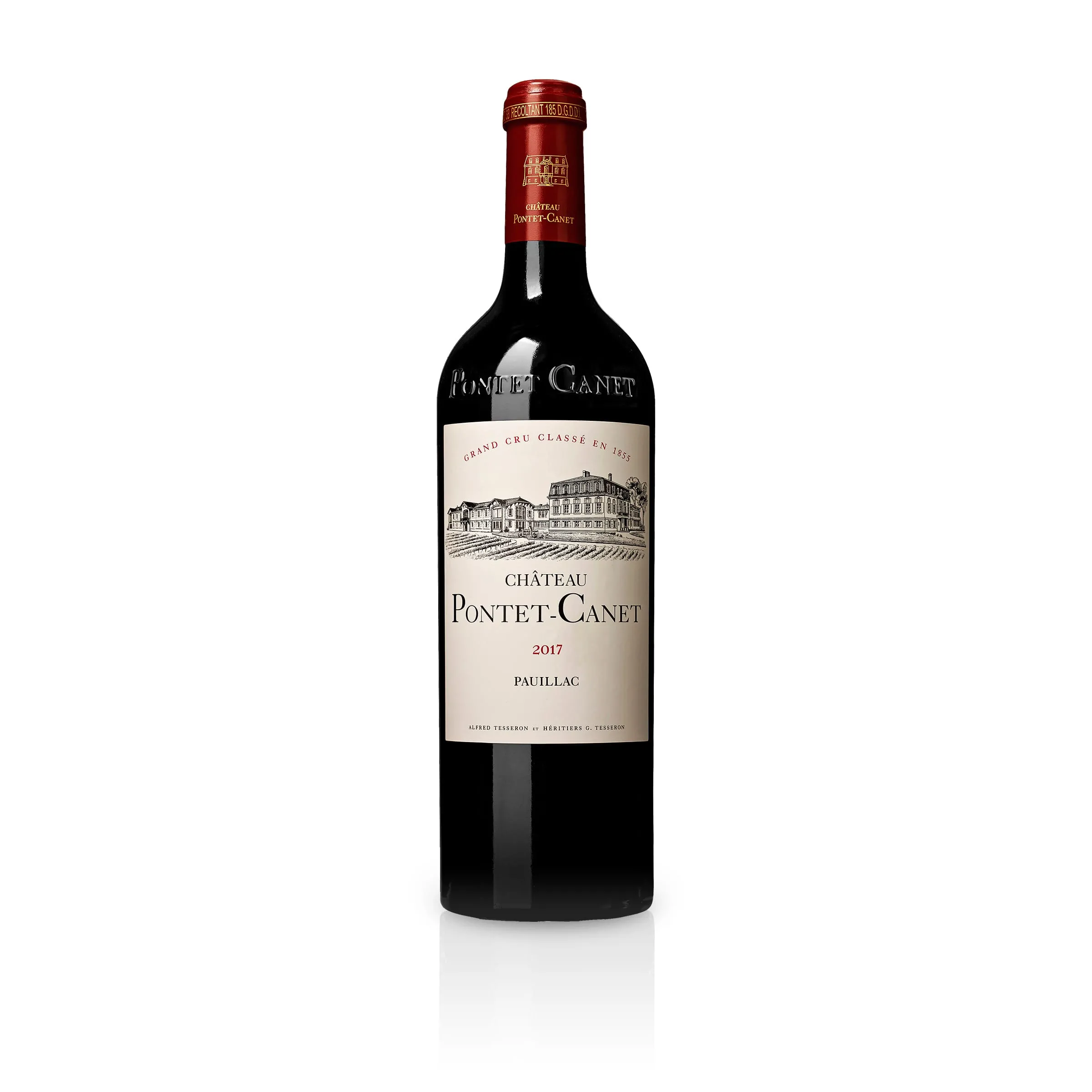 2017 Château Pontet-Canet, Pauillac Grand Cru Classé, (0,75 l) Rotwein trocken +