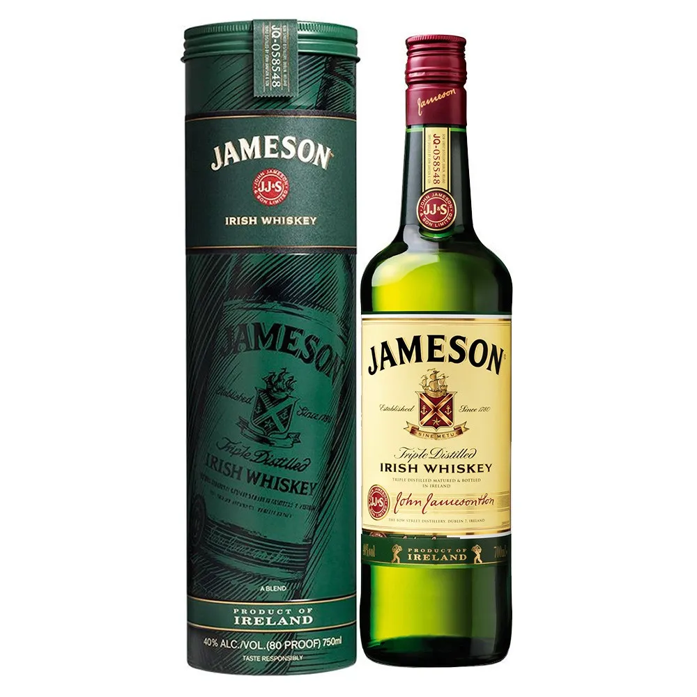 Jameson Irish Whiskey Metall Tube