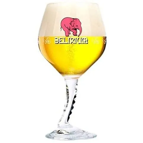 Delirium Stielglas, halbe Pint