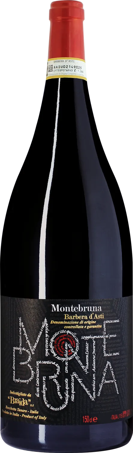 2017 Braida Montebruna Barbera d'Asti DOCG 1,5L