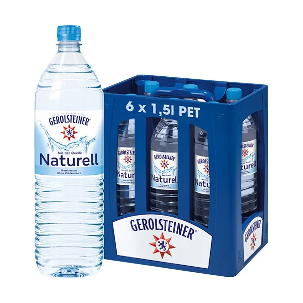 Gerolsteiner Naturell PET 6x1,5L