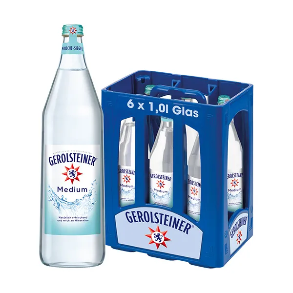 Gerolsteiner Medium Glas 6x1,0L