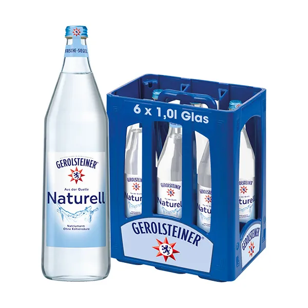 Gerolsteiner Naturell Glas 6x1,0L