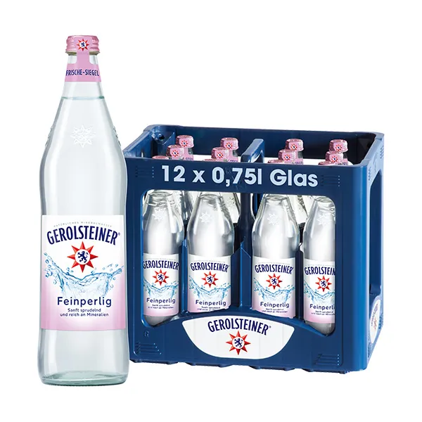 Gerolsteiner Feinperlig Glas 12x0,75L