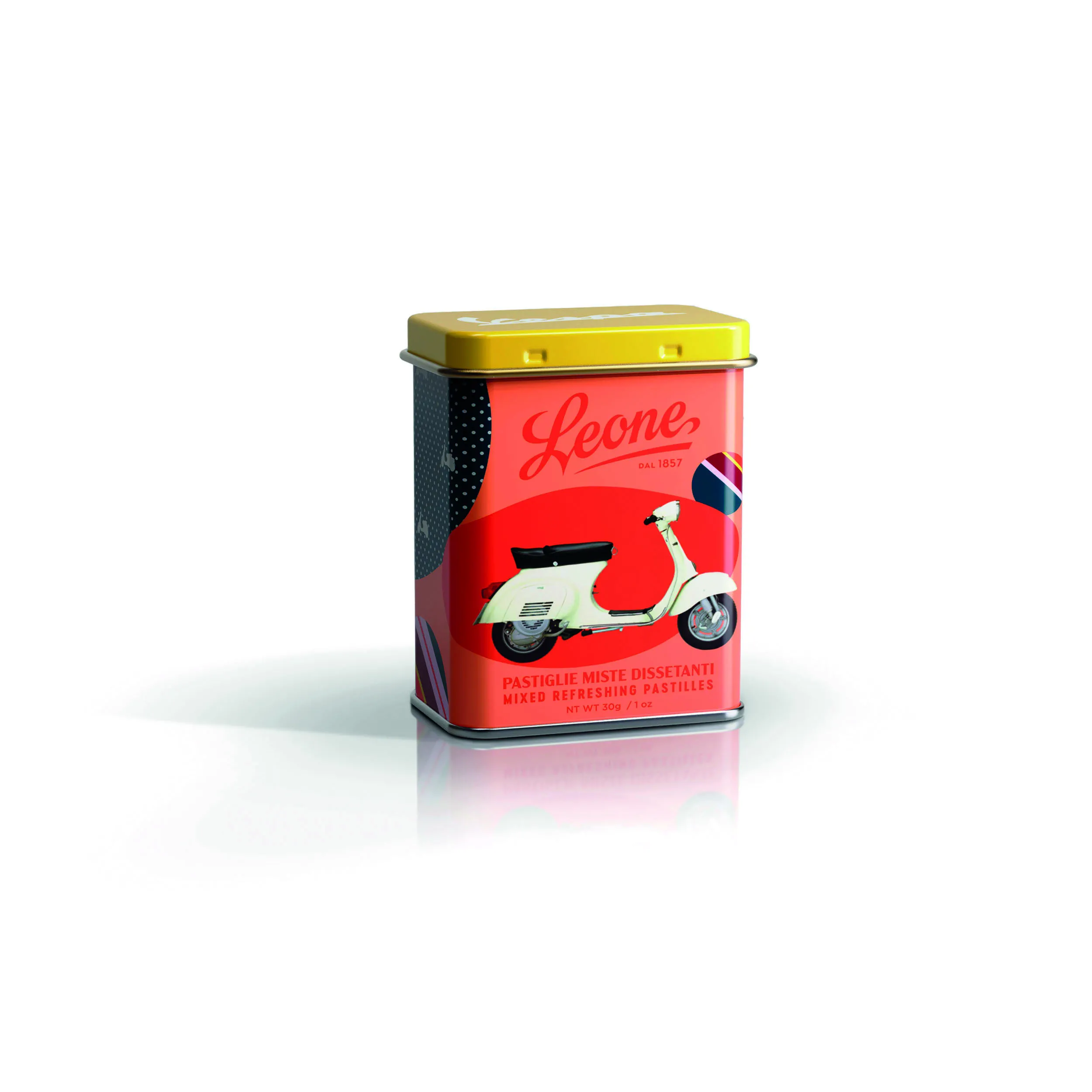 Pastillen gemischte Früchte Vespa Primavera Dose 30g