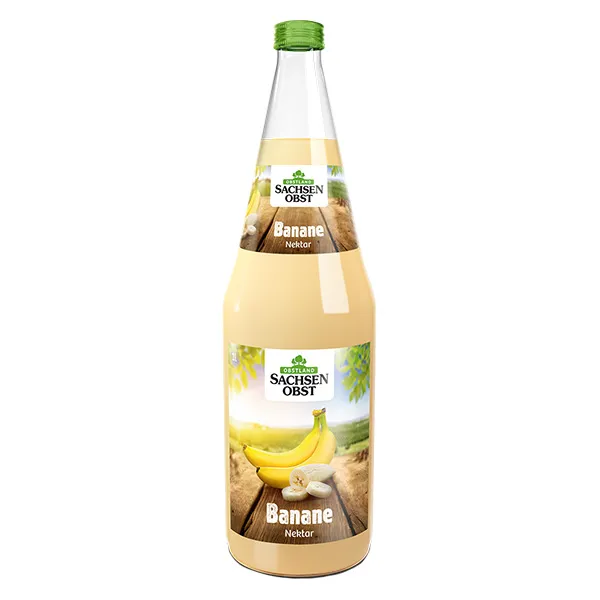 Sachsenobst Bananennektar 6x1,0L