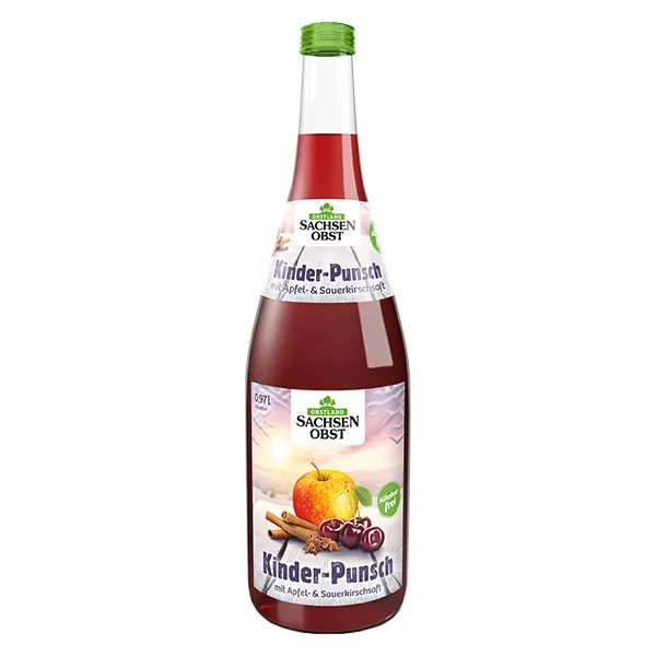 Sachsenobst Kinder-Punsch Alkoholfrei 0,97L
