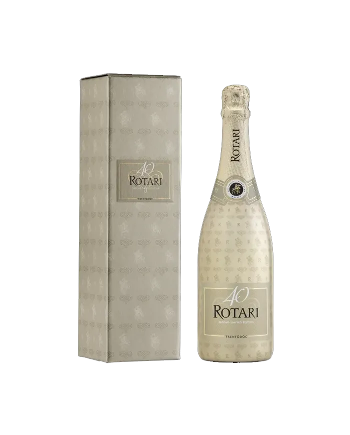 40 ANNI Second Limited Edition Brut Riserva 2013 in astuccio regalo - Rotari