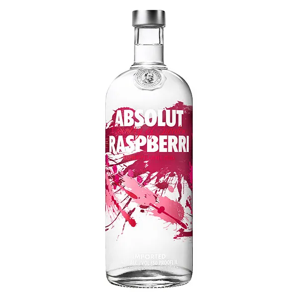 Absolut Vodka Raspberri 1,0L 40% vol
