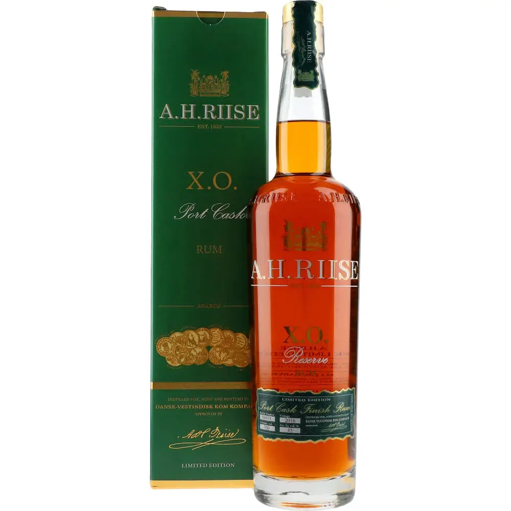 A.H. Riise XO Reserve Rum Port Cask 45 % 0,7L FL