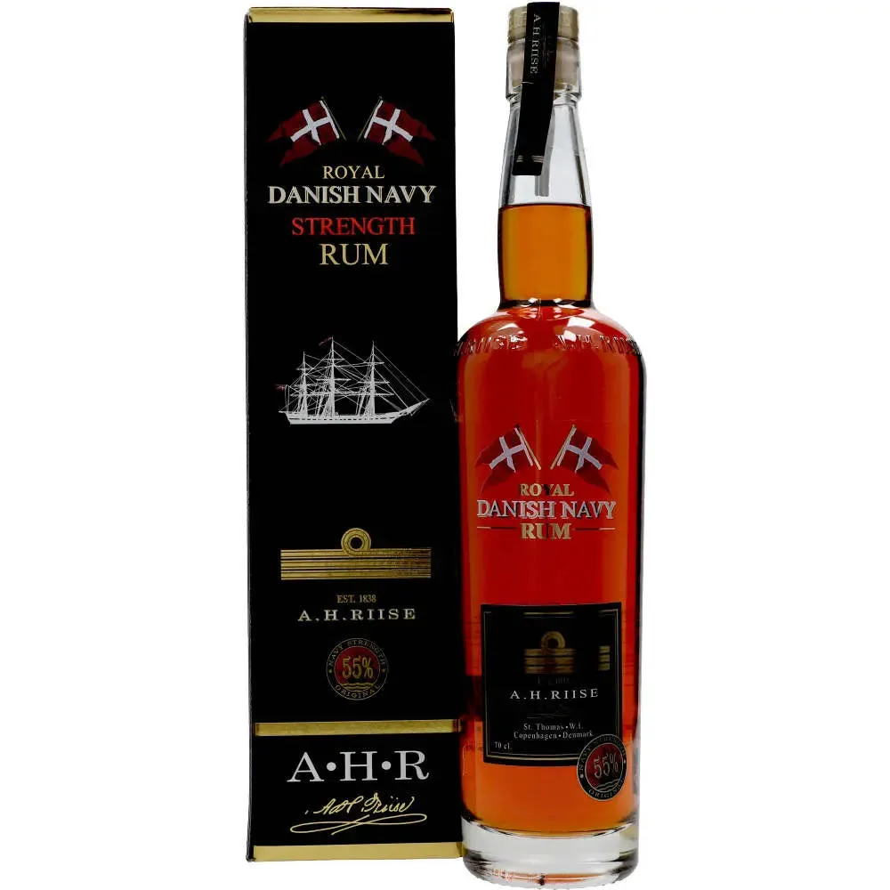 A.H. Riise Royal Danish Navy Strength Rum 55 % 0,7L FL