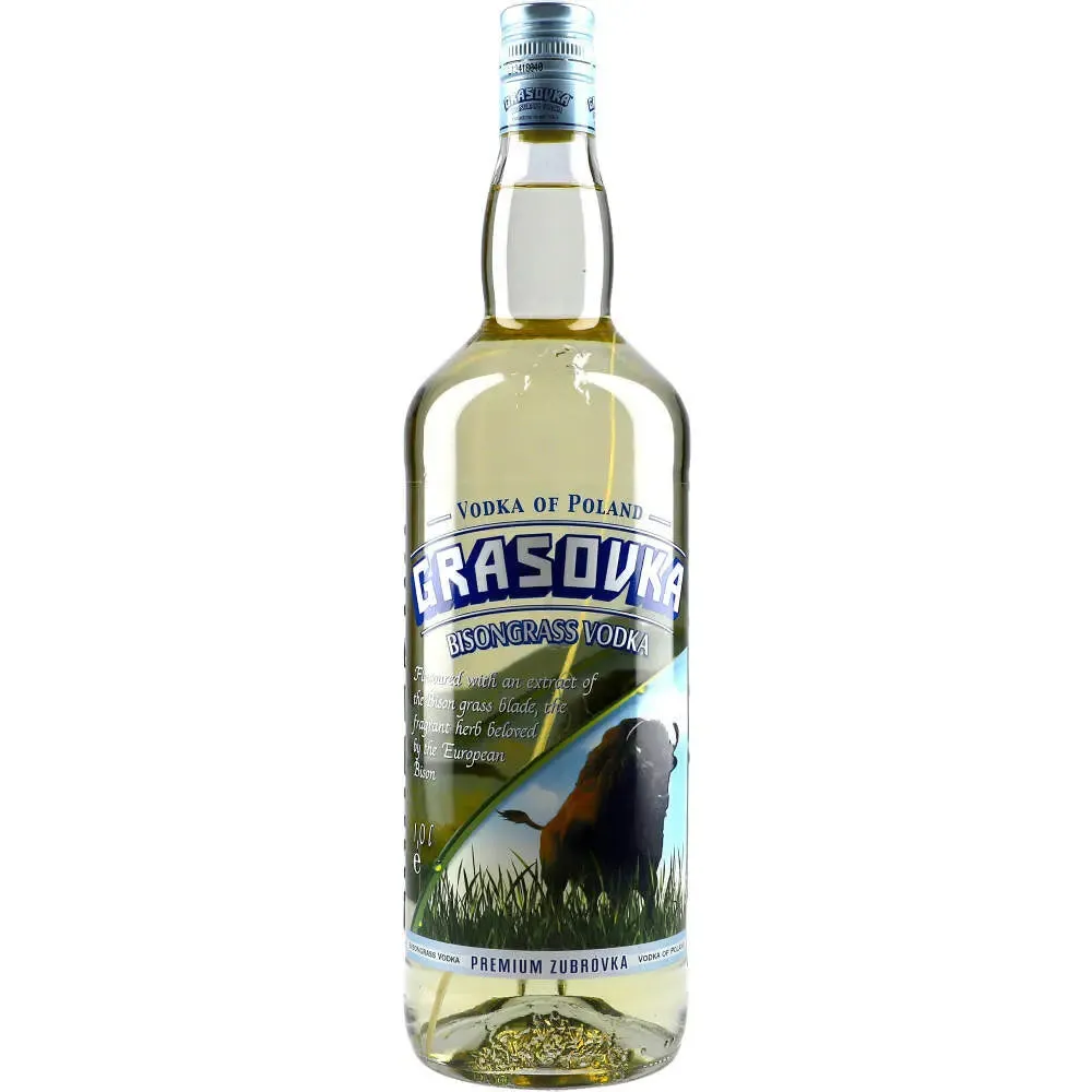 Grasovka Bisongrass Vodka 38 % 1L FL