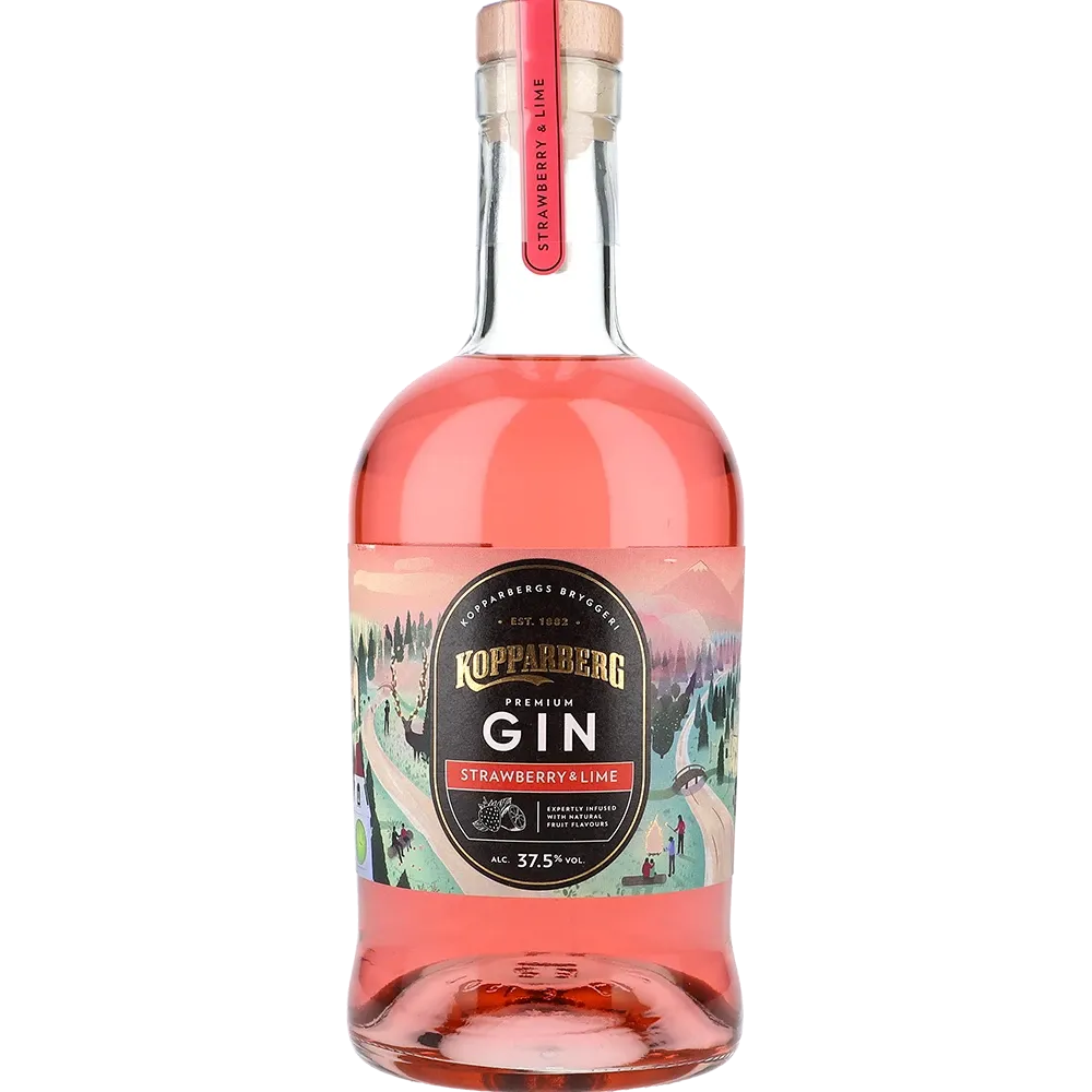 Kopparberg Gin Strawberry & Lime 37.5 % 0,7L FL