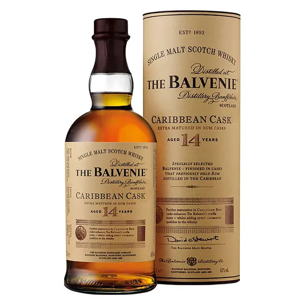 Balvenie 14 Jahre Caribbean Cask Single Malt 0,7L 43% vol
