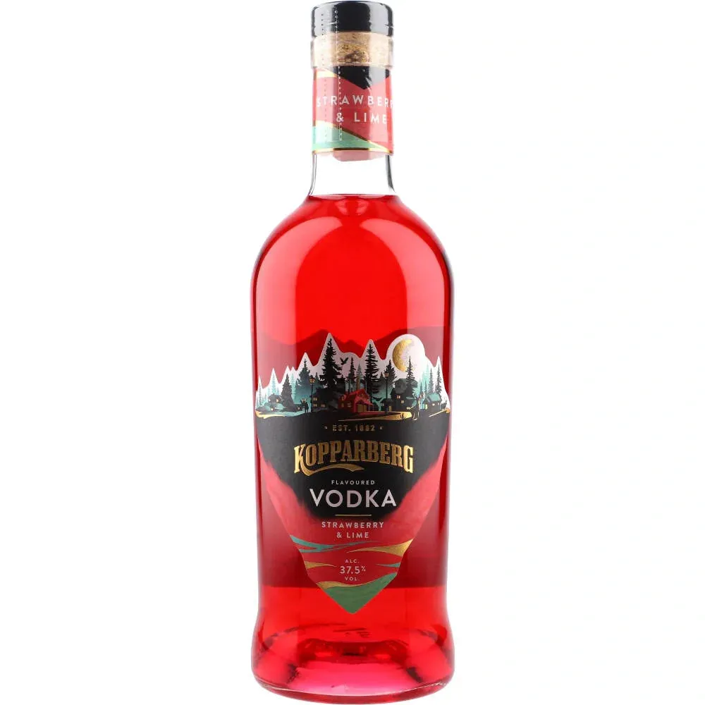 Kopparberg Vodka Strawberry & Lime 37,5 % 0,7L FL