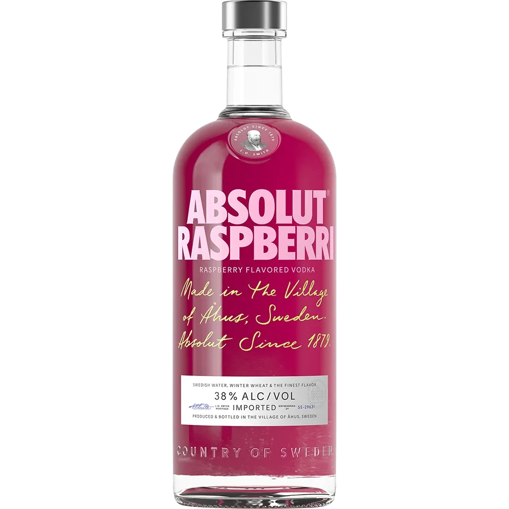 Absolut Raspberri 38 % 1L FL