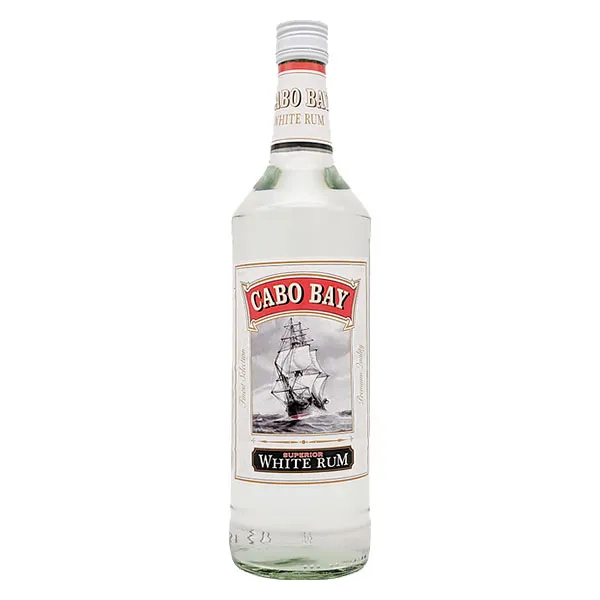 Cabo Bay Rum White 1,0L 37,5% vol