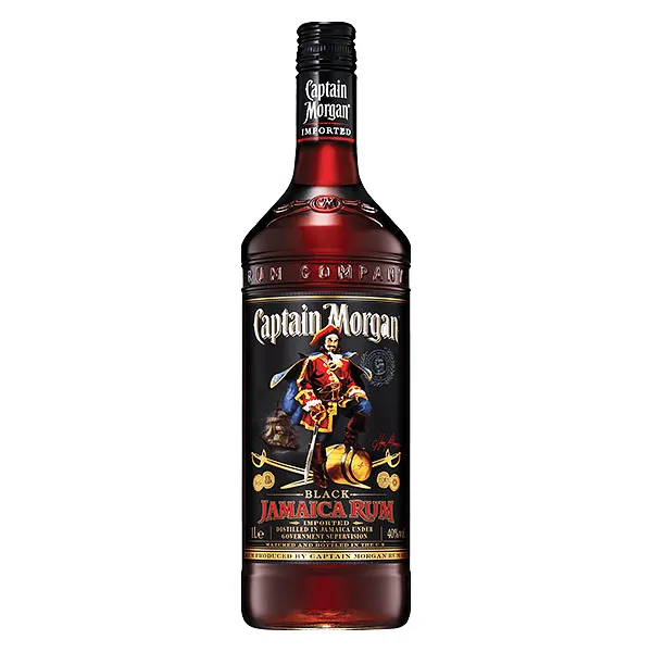 Captain Morgan Black Jamaica Rum 1,0L 40% vol