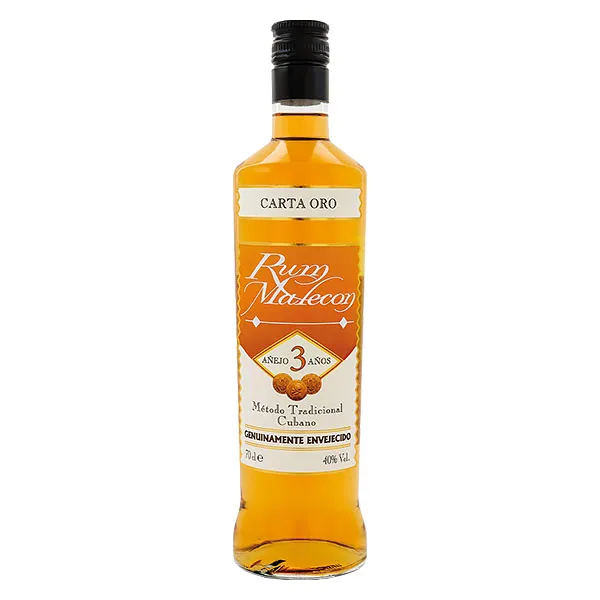 Malecon Carta Oro 3 Jahre Rum 0,7L 40% vol