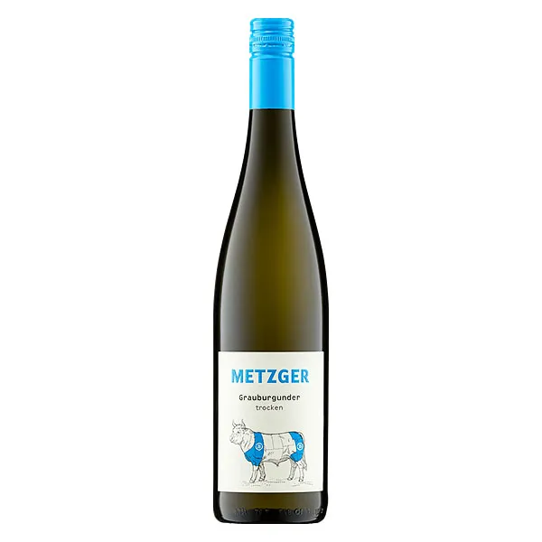 Weingut Metzger Pastorenstück Grauburgunder QbA trocken 0,75L