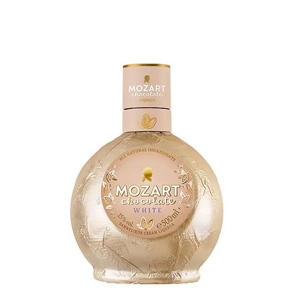 Mozart White Chocolate Cream Liqueur 0,5L 15% vol