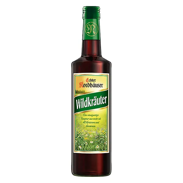 Nordbrand Nordhausen Echter Nordhäuser Wildkräuter 0,7L 30% vol