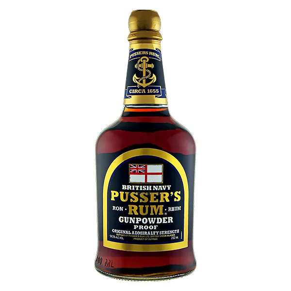 Pusser's British Navy Original Admiralty Rum 0,7L 54,5% vol