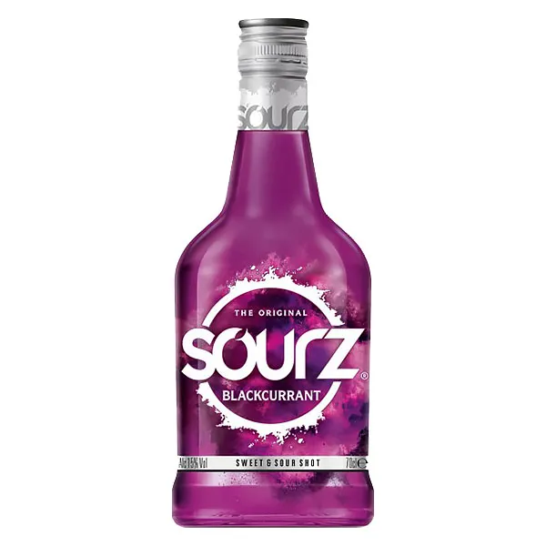 Sourz Blackcurrant Sweet and Sour Shot 0,7L 15% vol