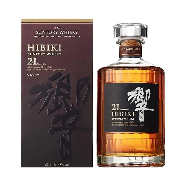 Suntory Hibiki 21 Jahre 0,7L 43% vol