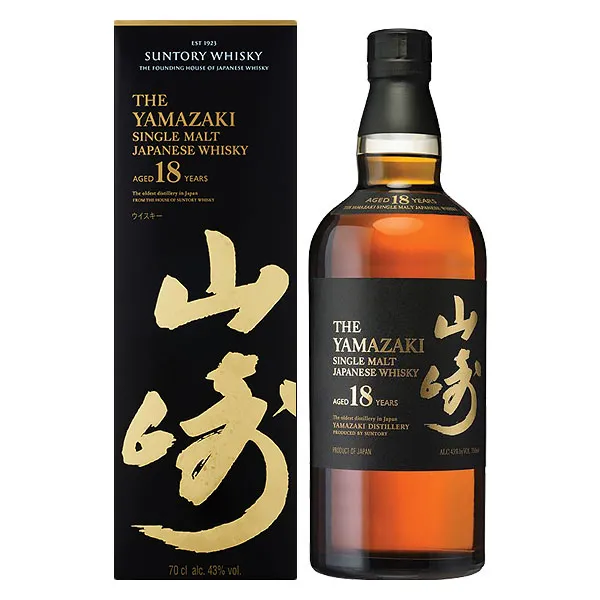 Suntory Yamazaki 18 Jahre 0,7L 43% vol