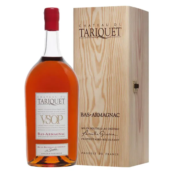 Château du Tariquet VSOP Pot Gascon Bas-Armagnac 2,5L 40% vol Magnum in Holzkiste