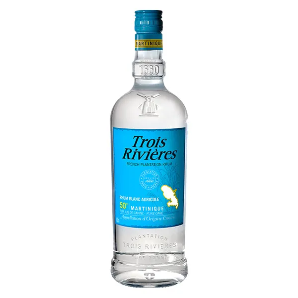 Trois Rivieres Blanc Rum 1,0L 50% vol