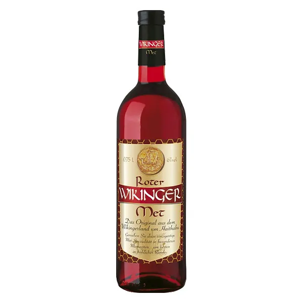 Original Wikinger Met Honigwein Rot mit Kirschsaft lieblich 0,75L