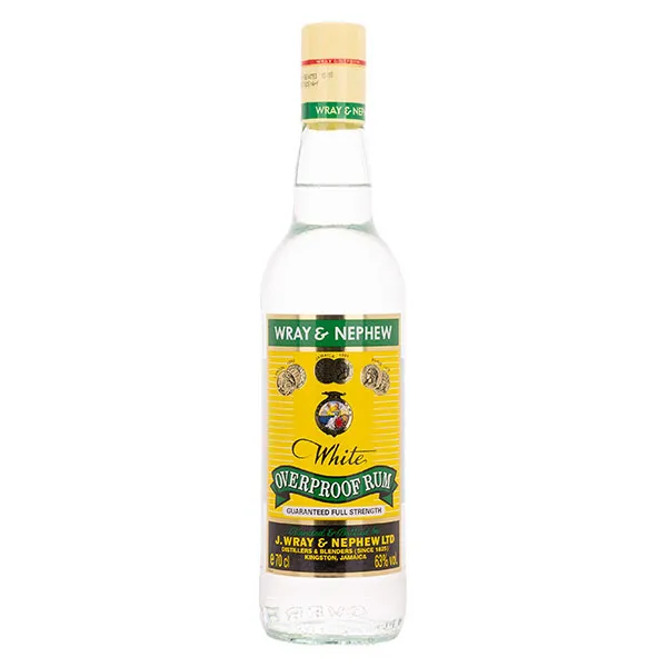 Wray & Nephew's Overproof Rum 0,7L 63% vol