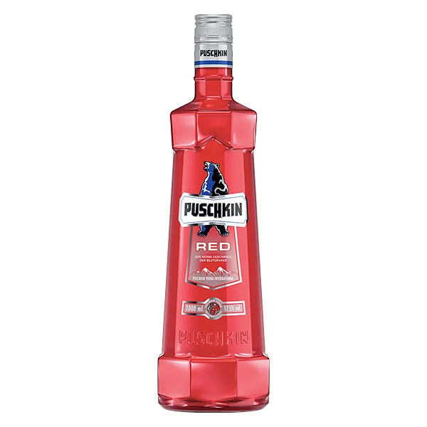 Puschkin Red Orange Vodka-Likör 1,0L 17,5% vol