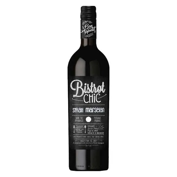 Bistrot Chic Syrah Marselan Vin de France trocken 0,75L