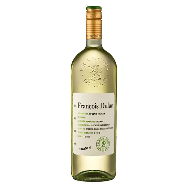 Francois Dulac Weiss trocken 1,0L