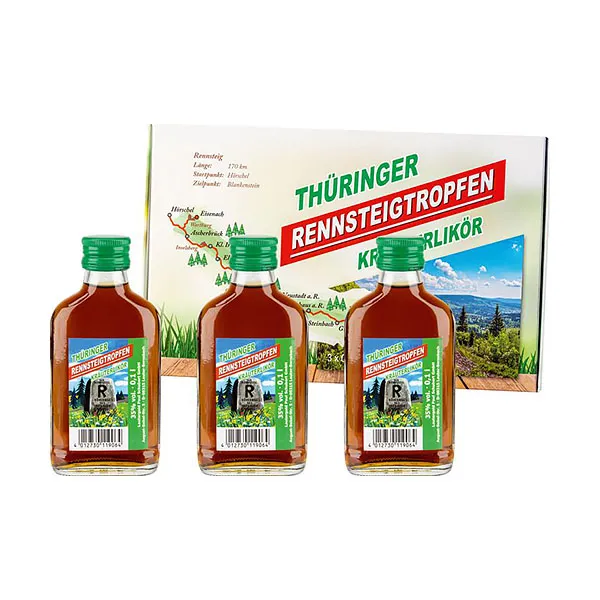 Lautergold Genuss-Trio Rennsteigtropfen 3x0,1L 35% vol
