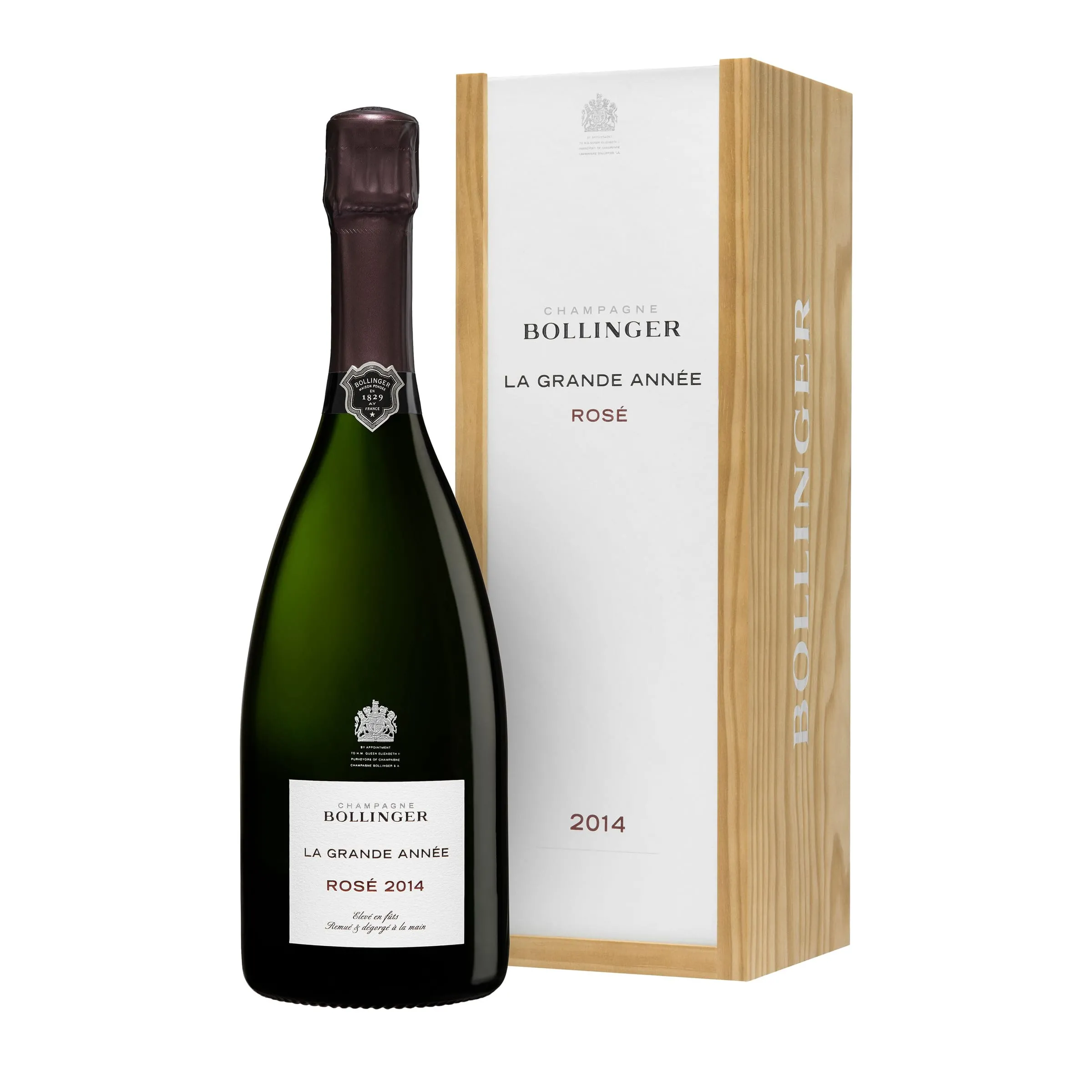 Bollinger La Grande Anneé Rosé 2014 in Holzkiste 750 ml