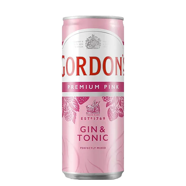 Gordon's Premium Pink Gin & Tonic 12x0,25L 10% vol