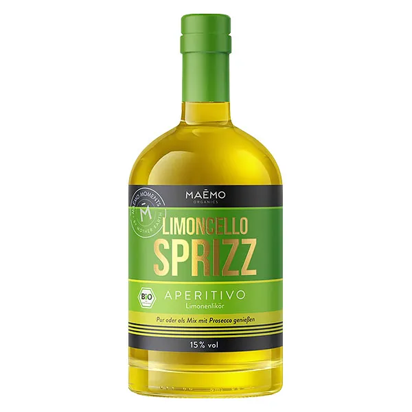 MAĒMO Organics Limoncello Sprizz Aperitivo BIO 0,7L 15% vol