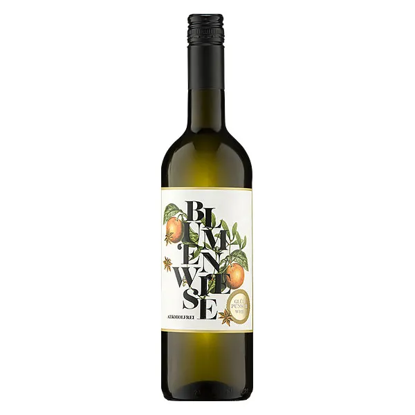 Blumenwiese Glühpunsch Weiß Alkoholfrei 0,75L