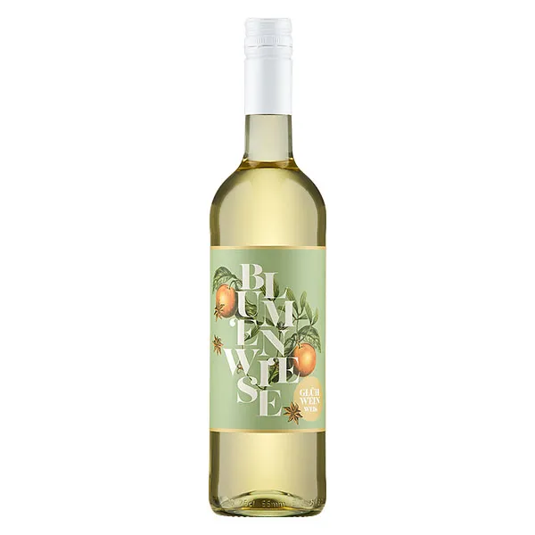 Blumenwiese Glühwein Weiß 0,75L