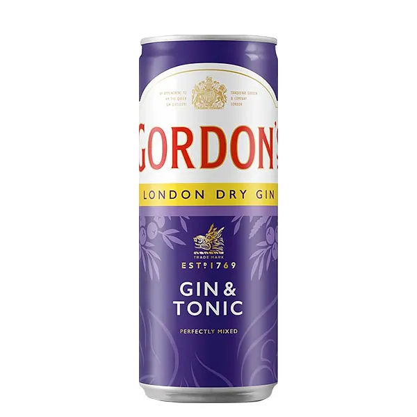 Gordon's London Dry Gin & Tonic 12x0,25L 10% vol