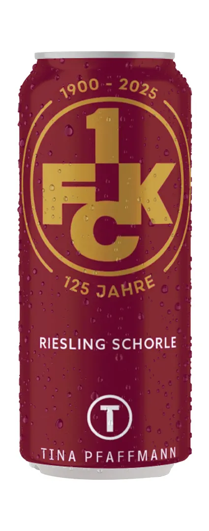 Tina Pfaffmann - Rieslingschorle FCK Sonderedition 0,5l Dose