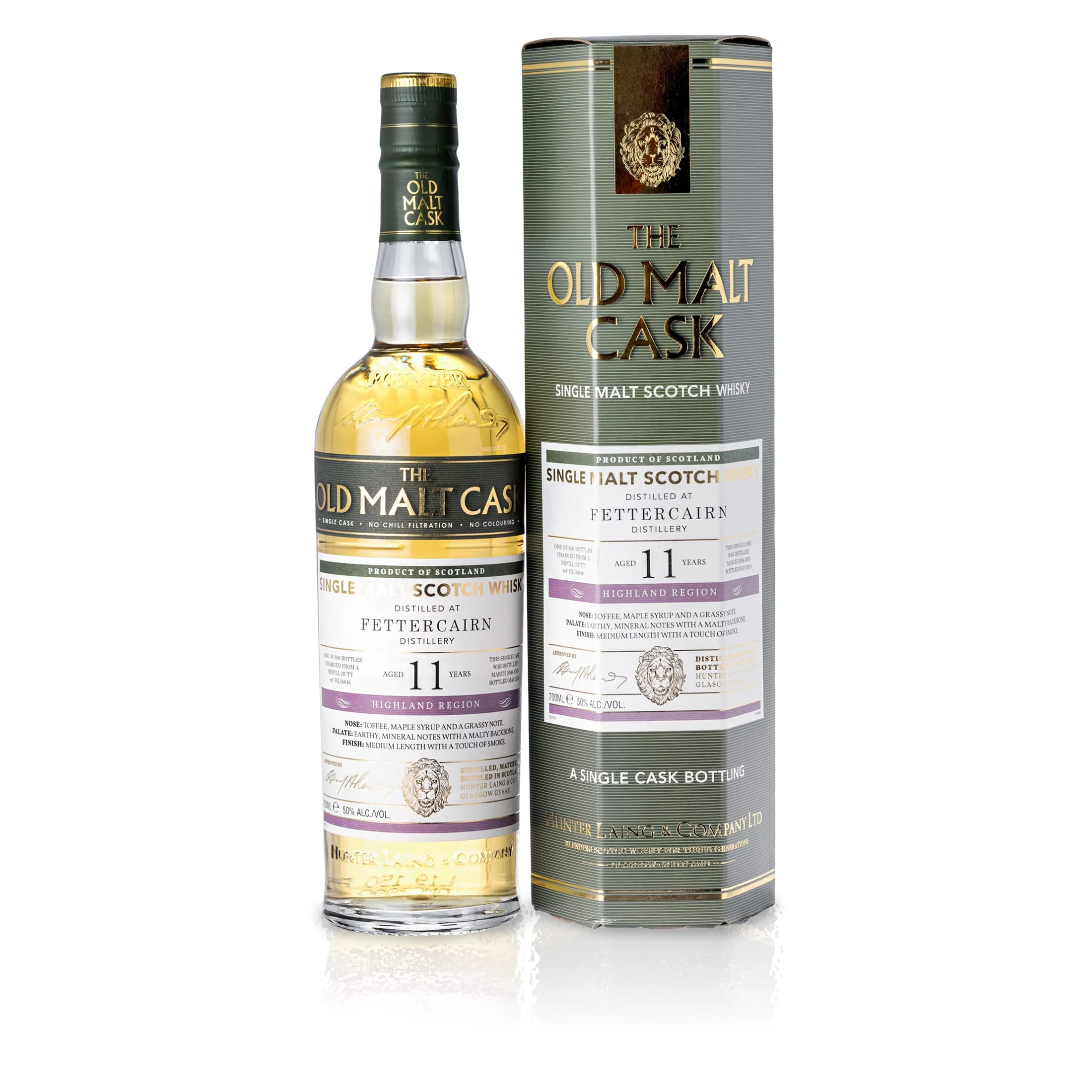 Fettercairn 2008/2020 11 Jahre - The Old Malt Cask - Hunter Laing