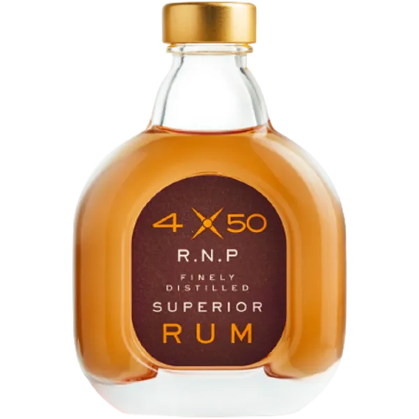 4x50 R.N.P Finaly Distilled Rum 40,5% Vol., 0,05 Liter4x50